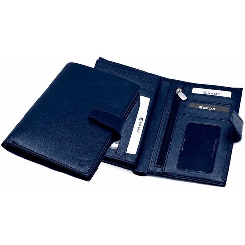 Портмоне SOLTAN, натуральная кожа