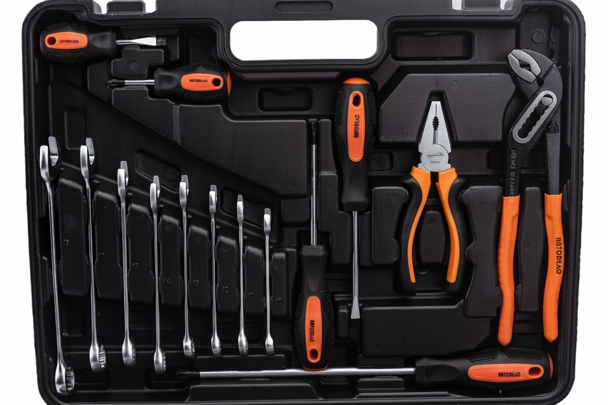АвтоDело набор инструмента 72пр. 1/2DR 1/4DR 39872 12005 — фото 1