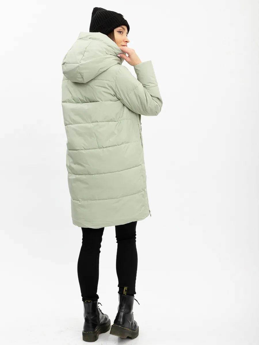 Пуховик RM shopping Осень-зима 2024, размер S, мятный — фото 1