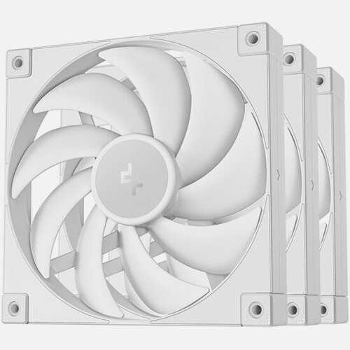 Изображение товара Вентиляторы для корпуса Deepcool FD14 WH-3 IN 1 3шт (R-FD14-WHNPN3-G)