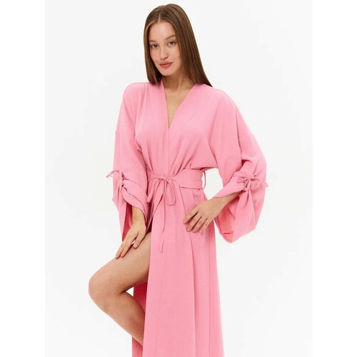 фото Халат mimi pajamas, размер xl-xxl, розовый