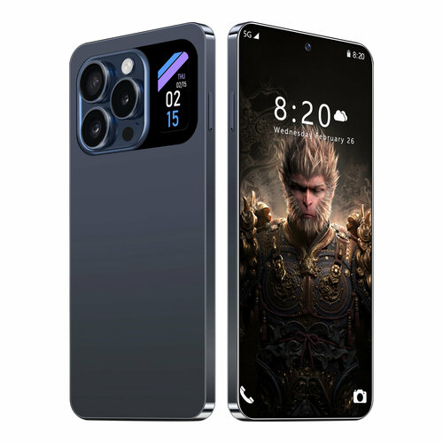 Смартфон 16ProMax память 16GB1TB темно-синий 8299₽