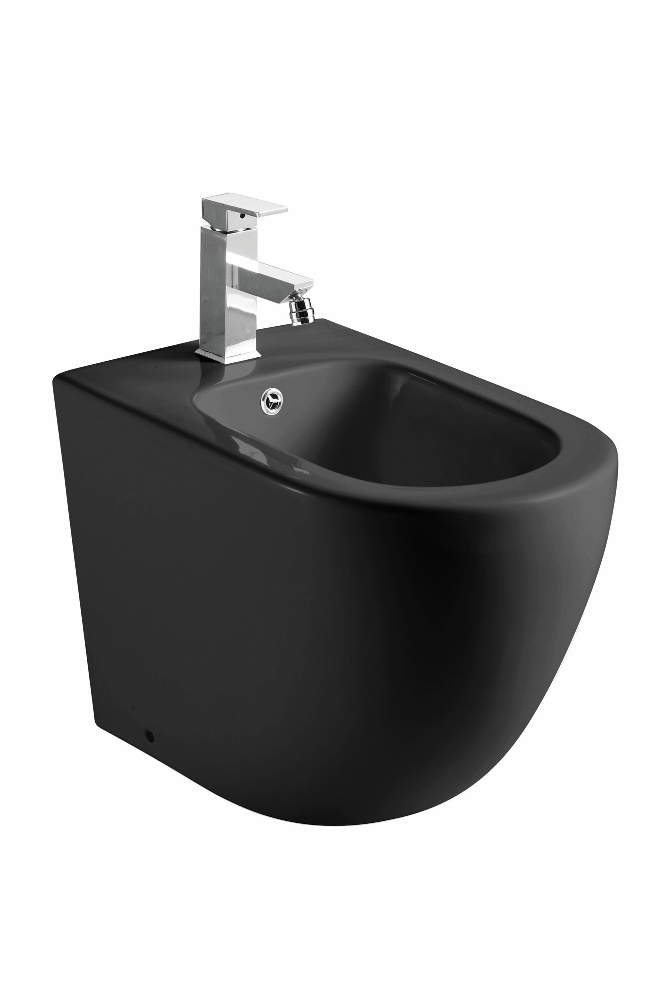 Биде напольное WeltWasser 41x36.8x57.3 WW MERZBACH 003 MT-BL 10000006095 черный матовый