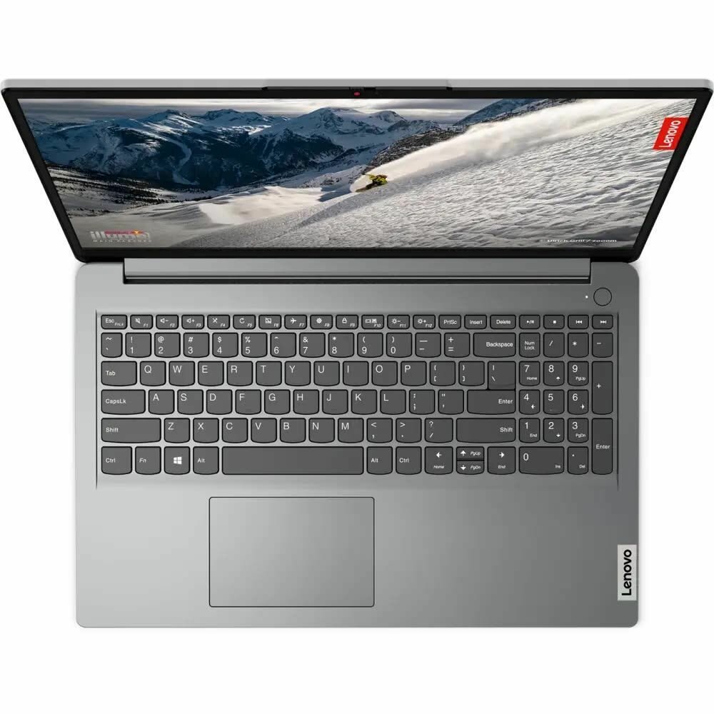 Ноутбук для работы и учебы, ноутбук lenovo ideapad 1 15amn7 82vg00q8fe — фото 1