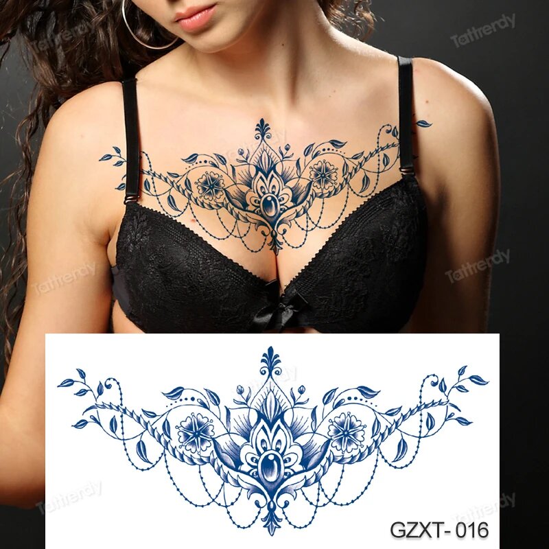 Временная татуировка Tattrendy GZXT16
