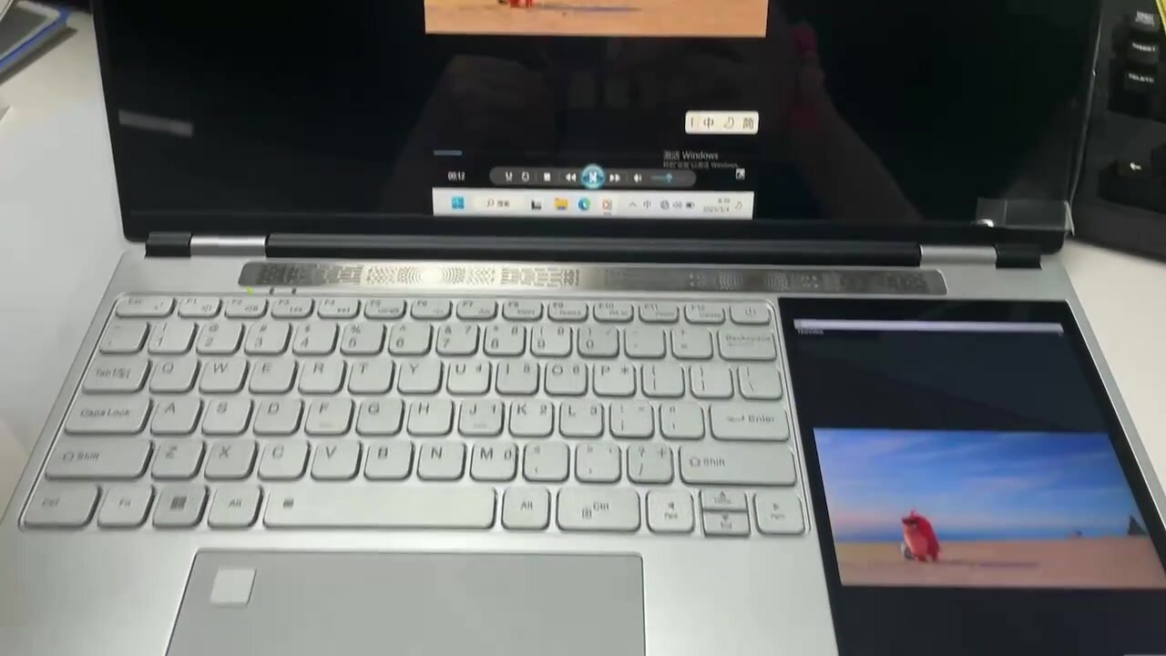 NWNLAP Ноутбук с двойными экранами 15,6"+7", Intel N100, 32ГБ, 2ТБ SSD ...
