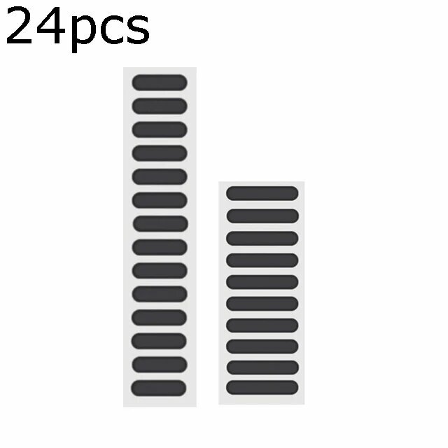 24/1 шт. универсальная наклейка на заднюю панель для IPhone 13mini/13pro/13 Pro Max Samsung Xiaomi защита для порта телефона, 24pcs Mixed