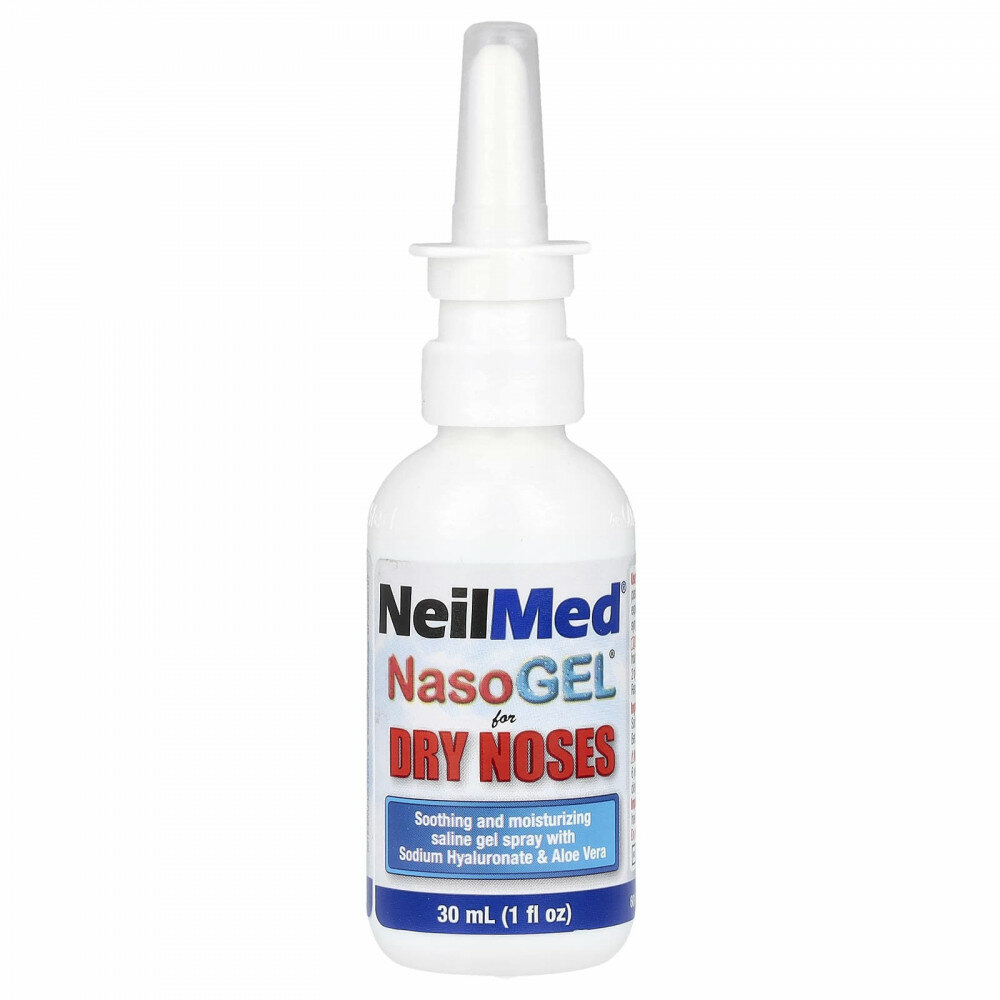 NeilMed, NasoGel, средство от сухости слизистой носа, 1 флакон, 30 мл (1 жидк. унция)