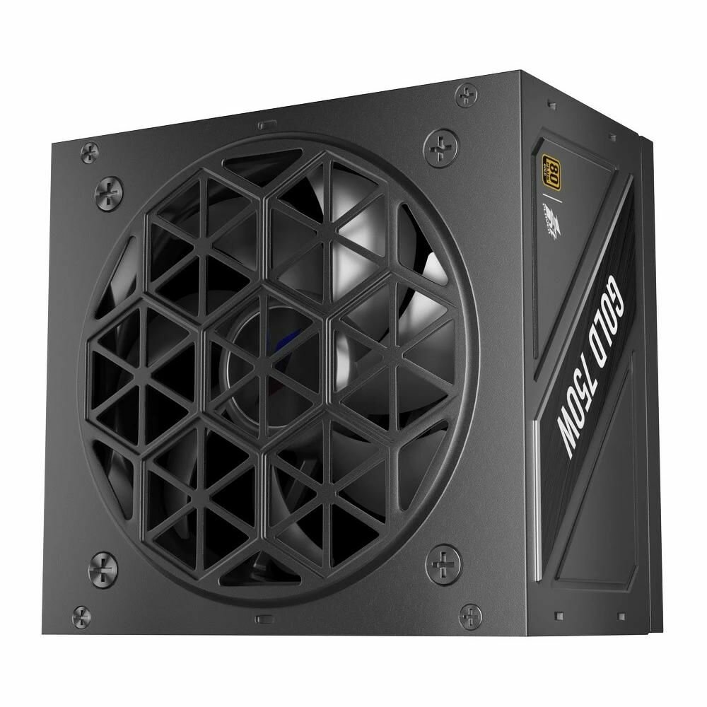 Блок питания 1STPLAYER NGDP Gold 750W / ATX 3.0, APFC, 80 PLUS Gold, LLC+DC-DC, 120mm fan, full modular / HA-750BA4
