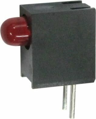 Светодиод KINGBRIGHT L-934EW/1ID LED in housing red 3mm No.of diodes: 1 20mA Lens: red, diffused 1шт