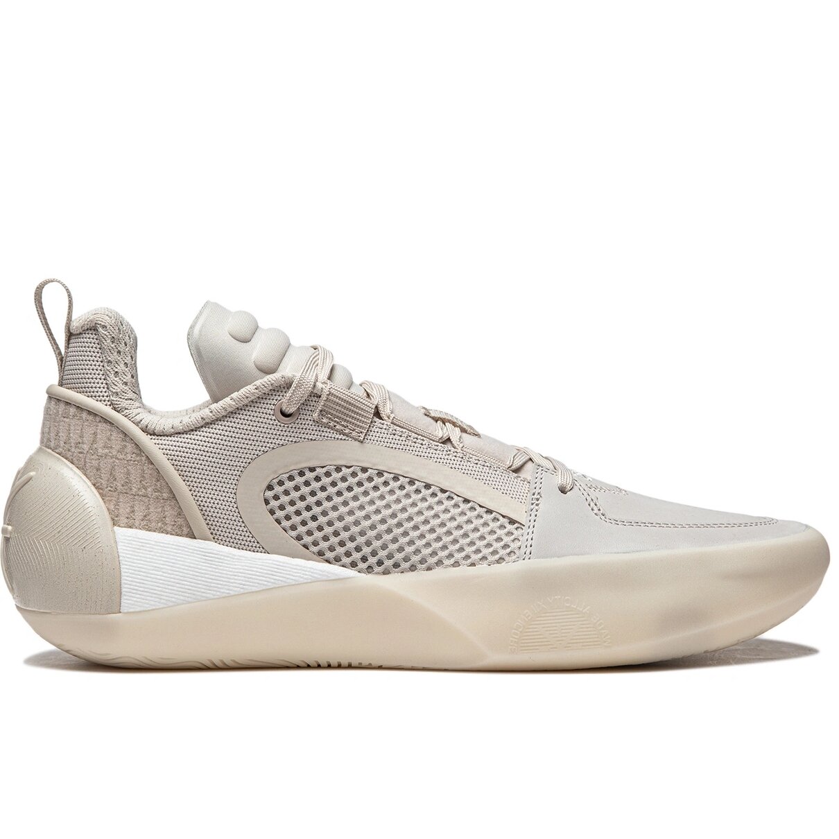 Кроссовки LI-NING, размер 12US, бежевый