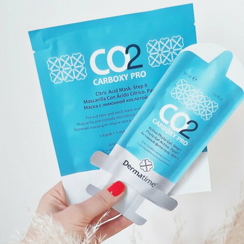 Dermatime CO2 Carboxy Pro Набор для карбокситерапии Фито-гель Маска 30 мл 1 шт 1500₽