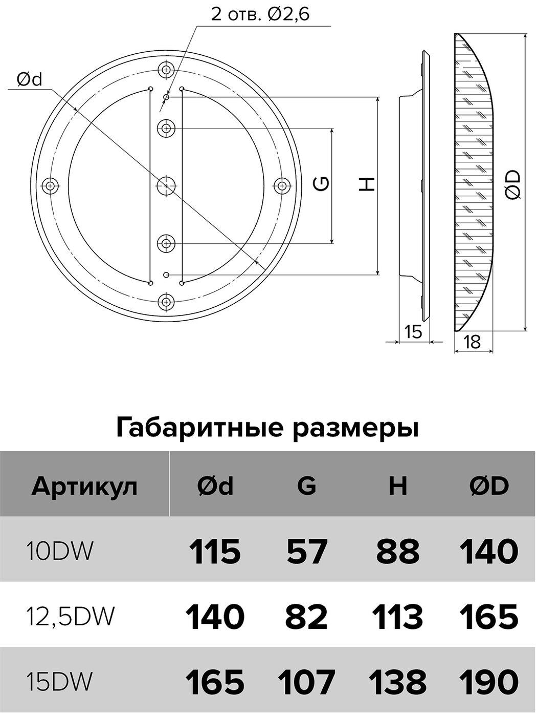 Анемостат для бани сауны 150 сталь, дерево D165 сосна регулируемый — фото 1