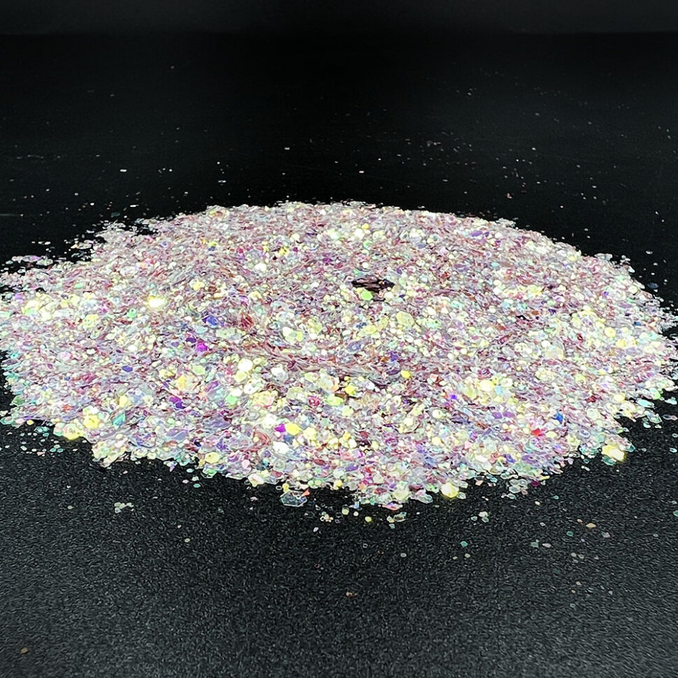 Блестки (глиттер) EPOXYMASTER "Морозный всплеск", 25м — фото 1