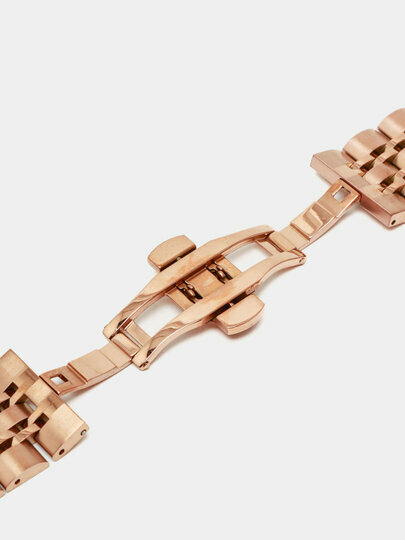 Ремешок металлический для Apple Watch 3,4,5,6,7,8SE, и Ultra, размер 42/44/45/49 мм — фото 1