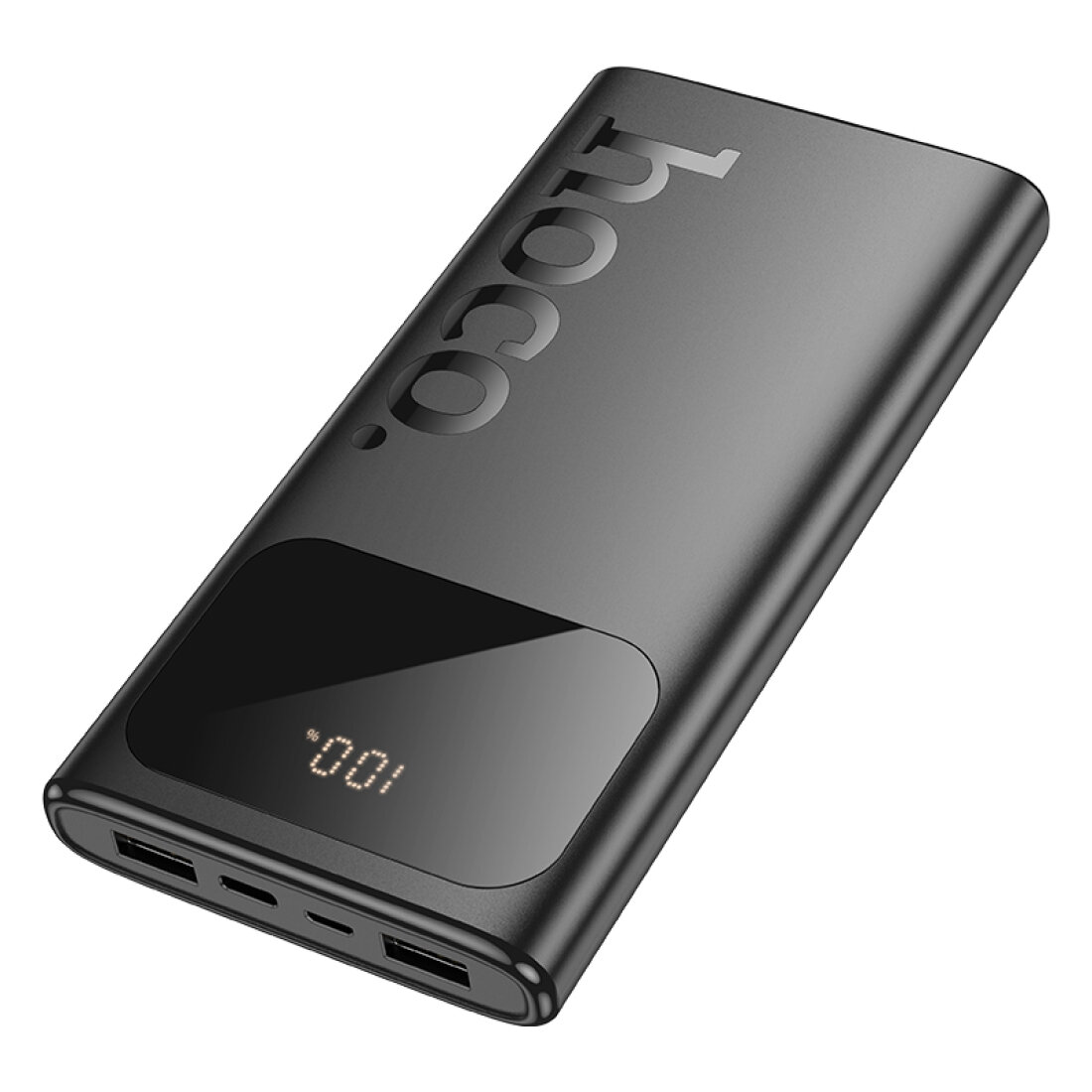 Универсальный Доп. Аккумулятор 15000mAh J144 HOCO выход: 2 USB (5V/2.0A) черный