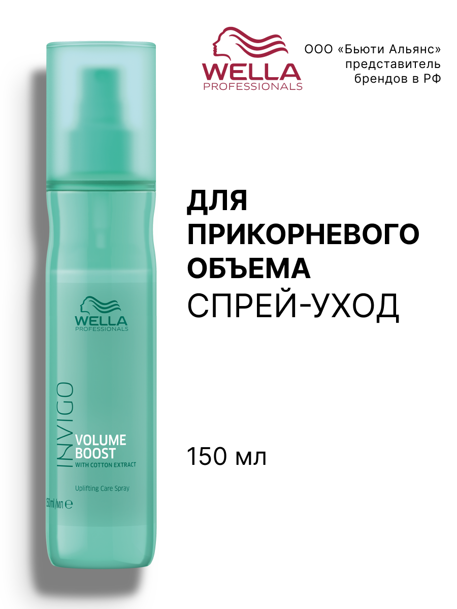 Спрей-уход для прикорневого объема Wella Professionals Volume Boost, 150мл