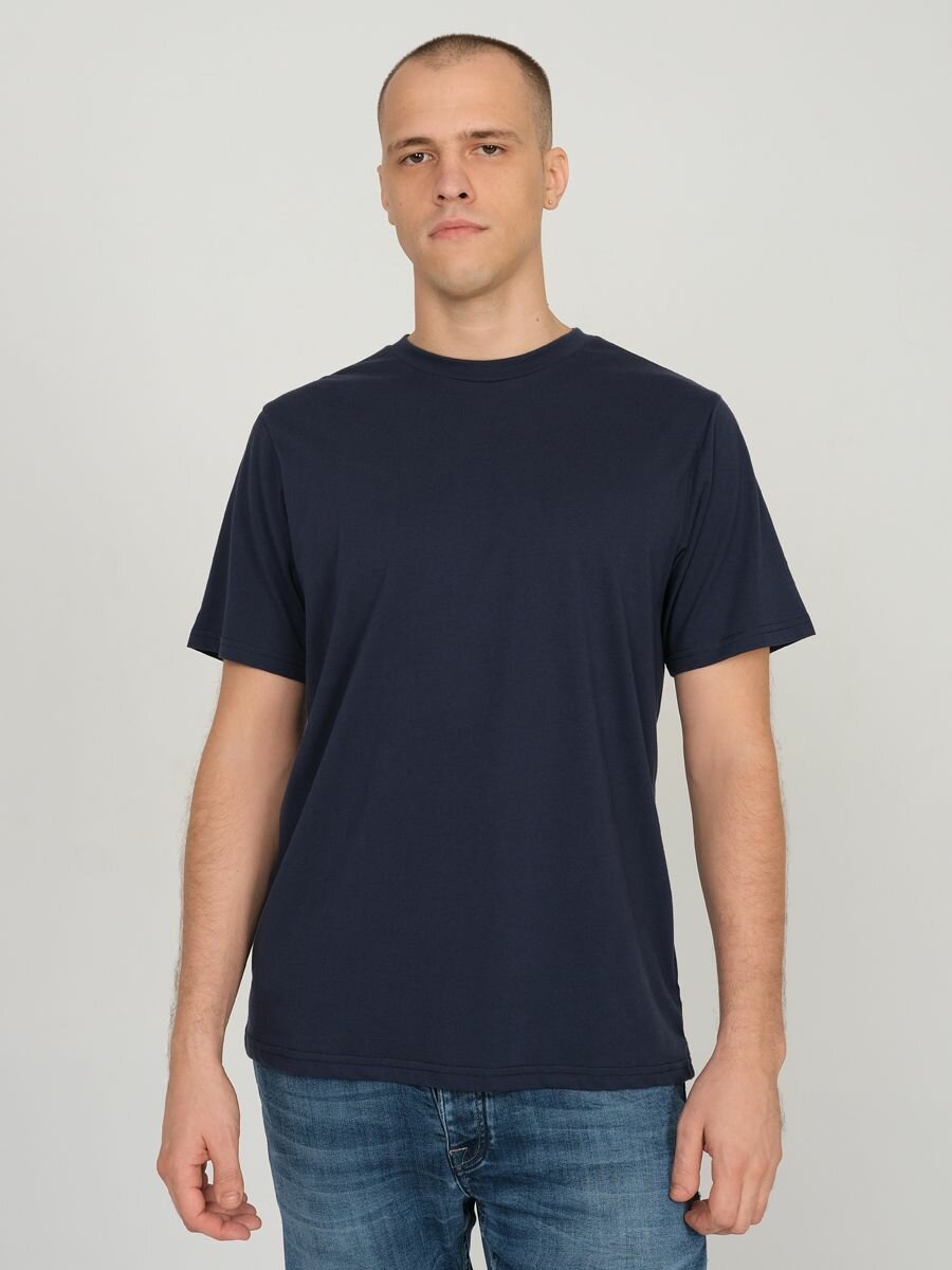 Футболка Frutto Rosso, размер 46-48, темно-синий — фото 1