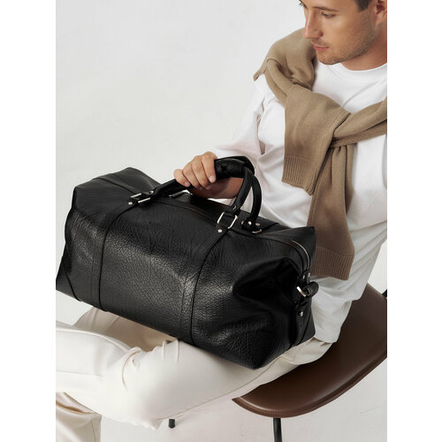 Сумка дорожная FABRIZIO CLUB 25 л 19х27х49 см ручная кладь коричневый 22000₽