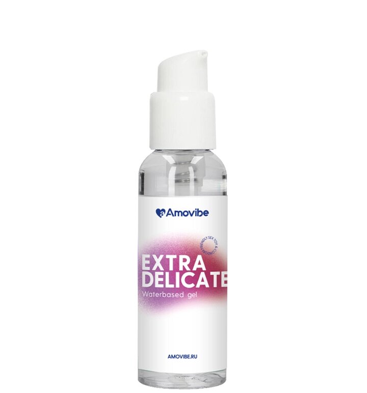 Лубрикант Amovibe Extra Delicate на водной основе, заживляющий, 50 мл