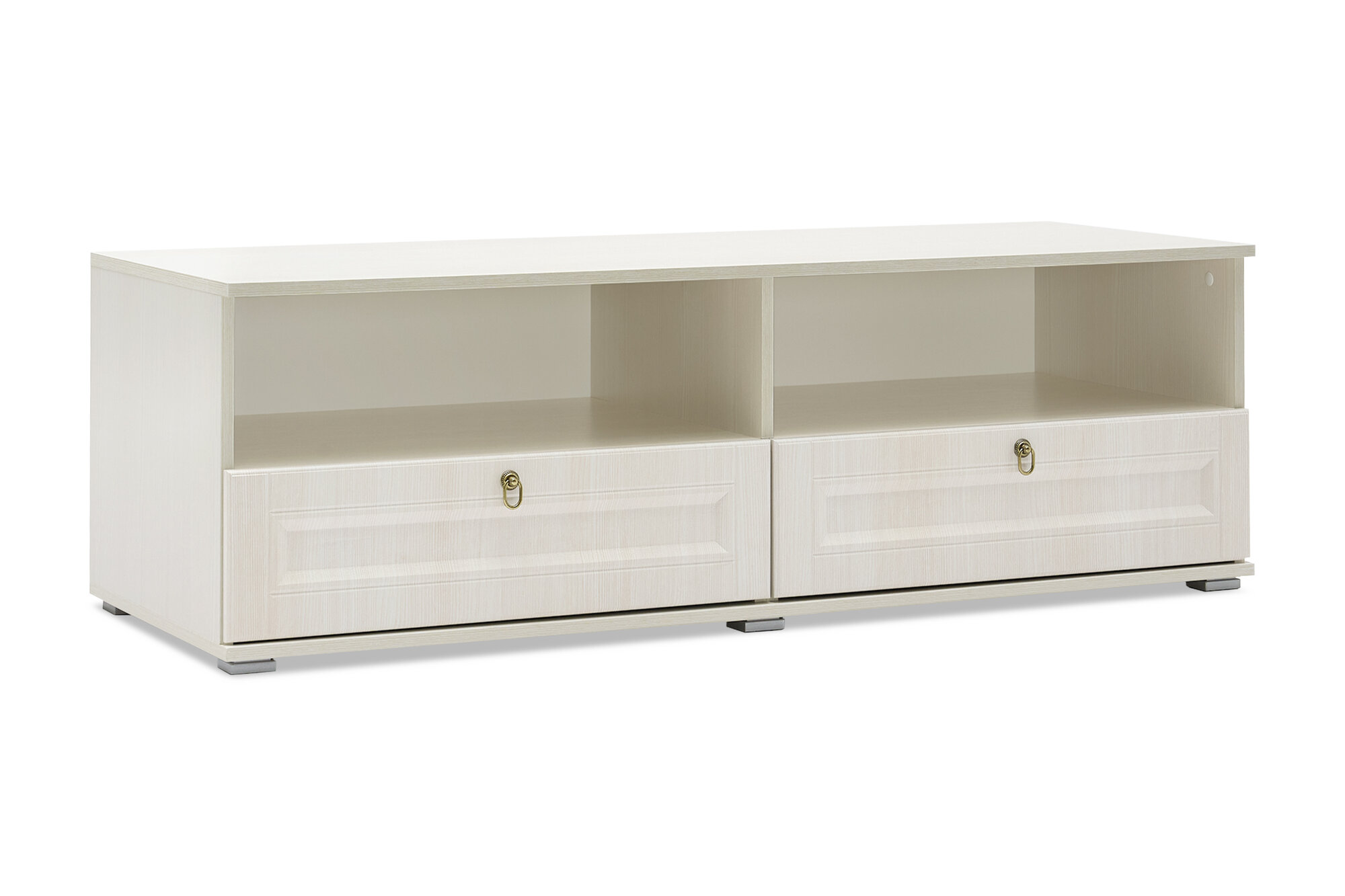 Тумба под телевизор напольная Нонтон Престиж-1 140х52х45 см сандал светлый