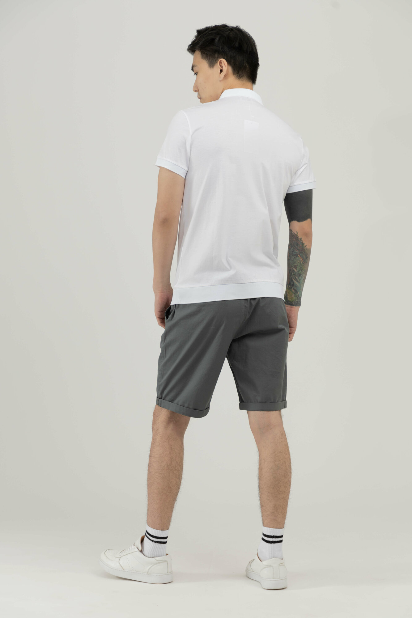 Поло спортивное TERRA PRO, 1 шт., размер S, white — фото 1