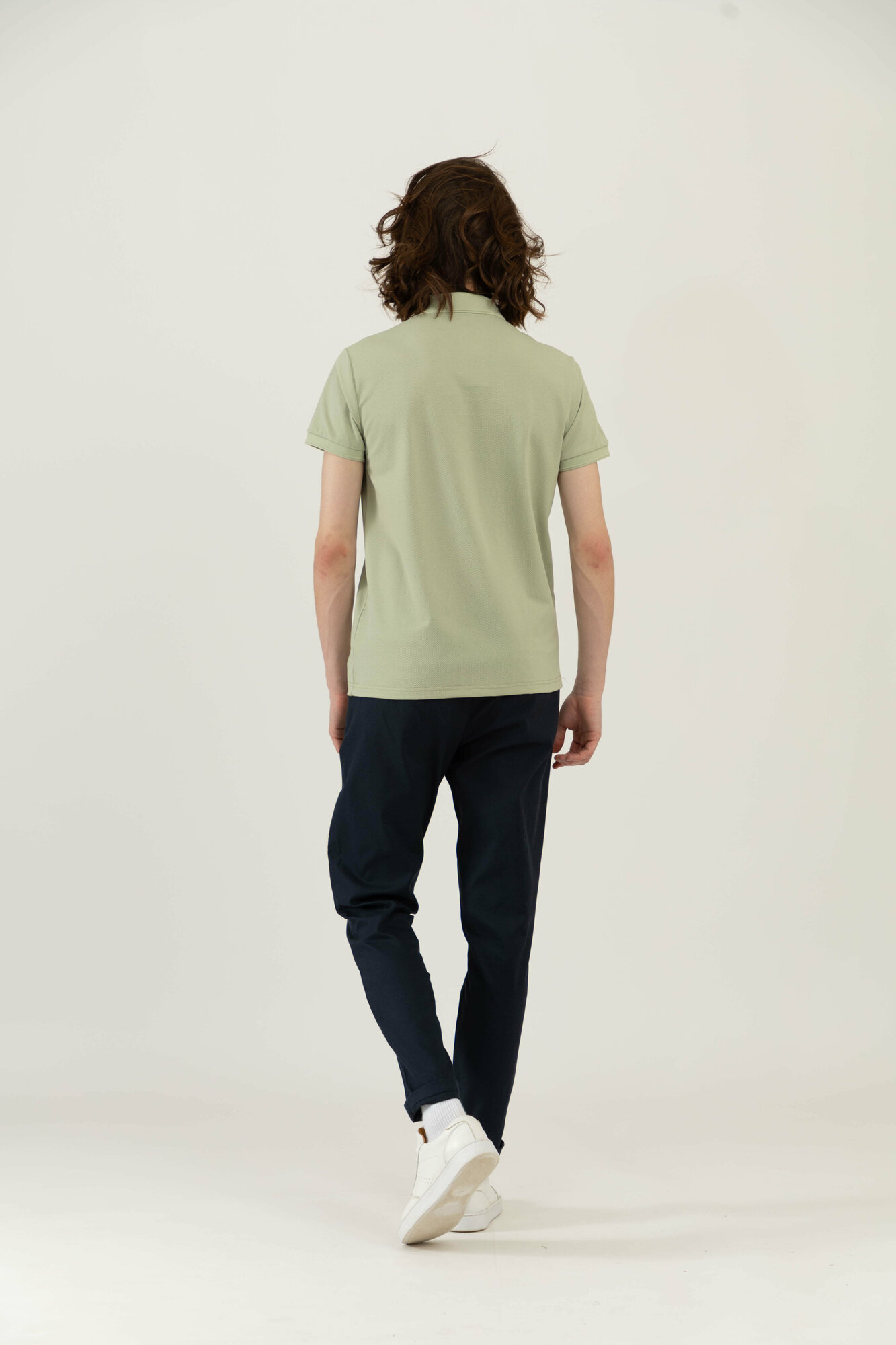 Поло спортивное TERRA PRO, размер S, green — фото 1