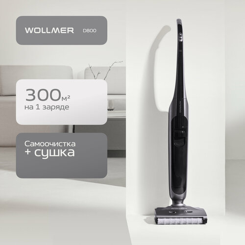 Моющий пылесос Wollmer Asteroid D800, вертикальный моющий пылесос