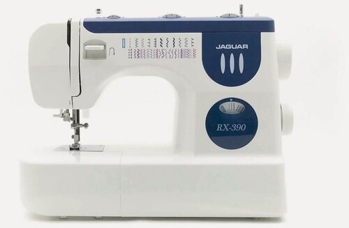 Изображение товара Швейная машина Jaguar RX-390, синий, белый
