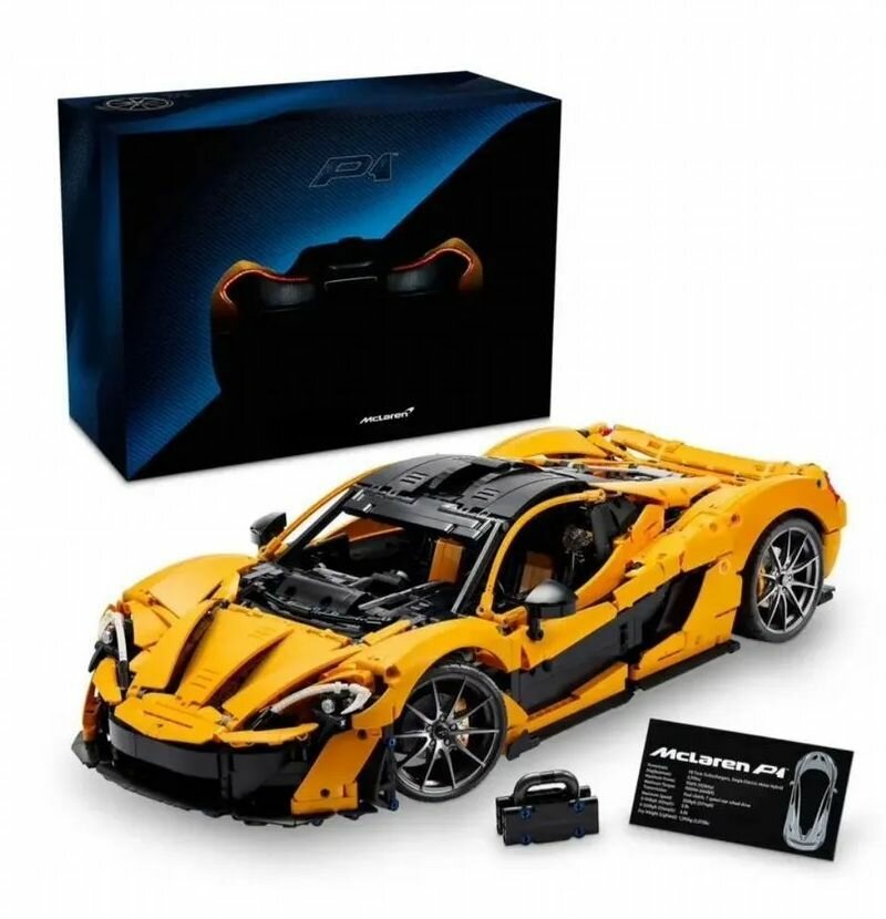 Конструктор Макларен McLaren P1, 3893 детали / Совместимый с Technic 42172