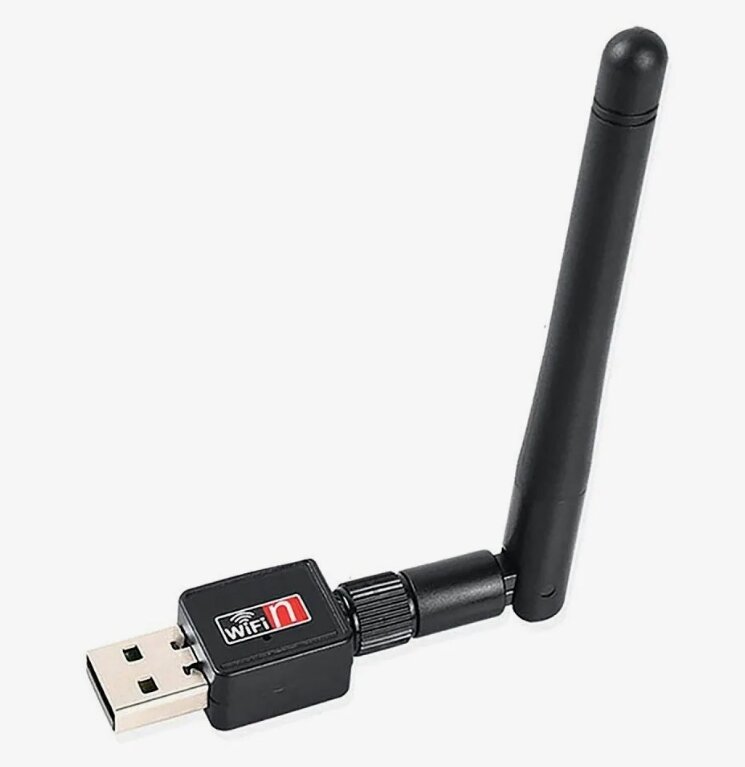 Адаптер переходник Wi-Fi USB OTG 150Mb для компьютеров и ноутбуков — фото 1