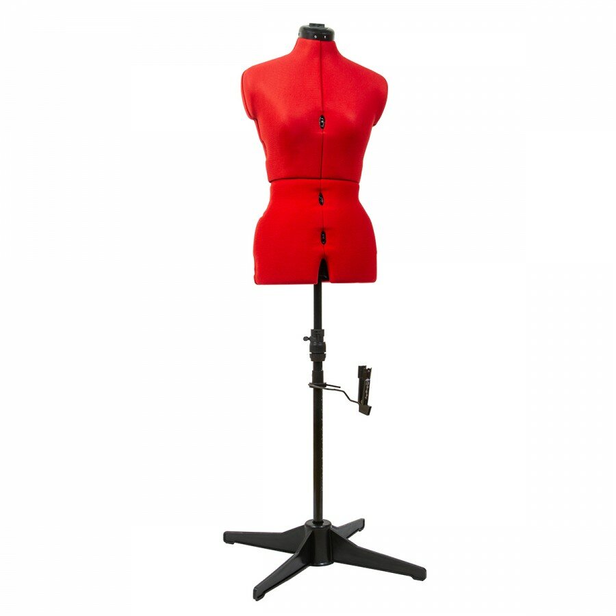 Манекен портновский раздвижной размер S S красный HEMLINE MR031. FG304C/G002