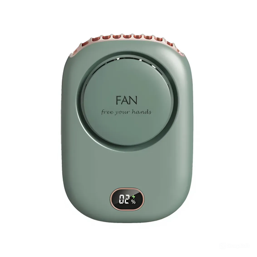 Вентилятор ручной карманный для прогулок на шею беспроводной маленький 999₽