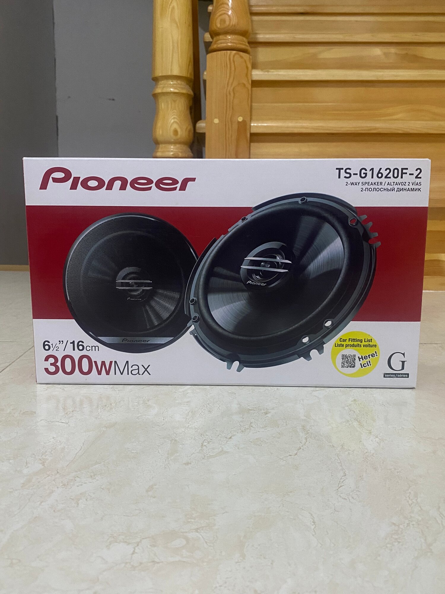 Автомобильные колонки, Pioneer TS-G1620F-2 — фото 1