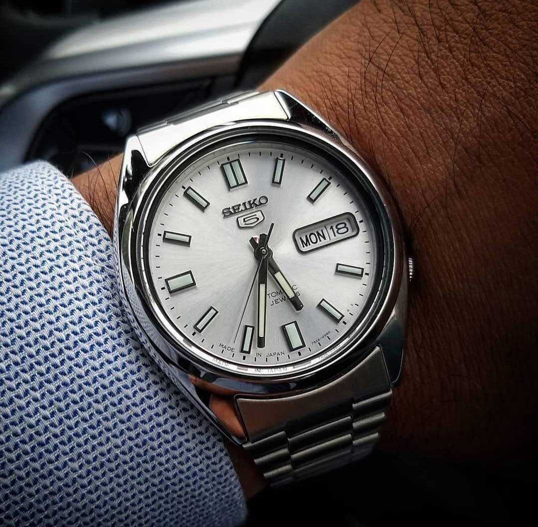 Наручные часы SEIKO, серебристый — фото 1