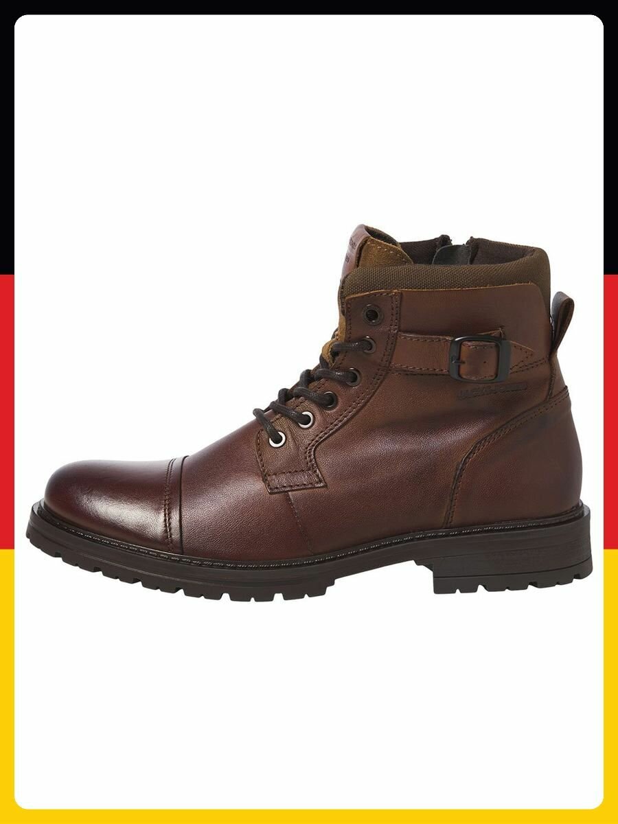 Ботинки Jack & Jones, размер EU-44, коричневый
