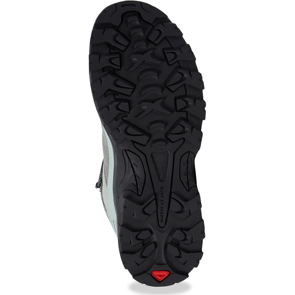 Ботинки Salomon Quest Rove GTX W 2025 (Quarry / Quiet Shade / Black 5), размер US: 5, серый — фото 1