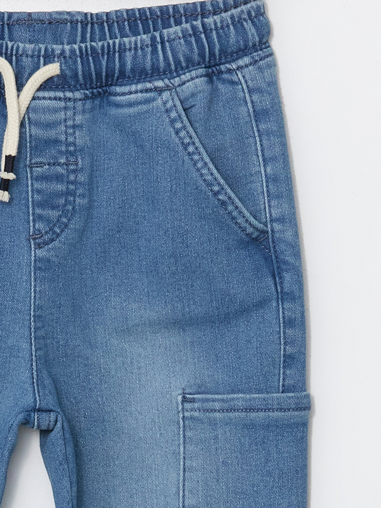 Джинсы LC Waikiki, размер 24-36 мес, голубой — фото 1