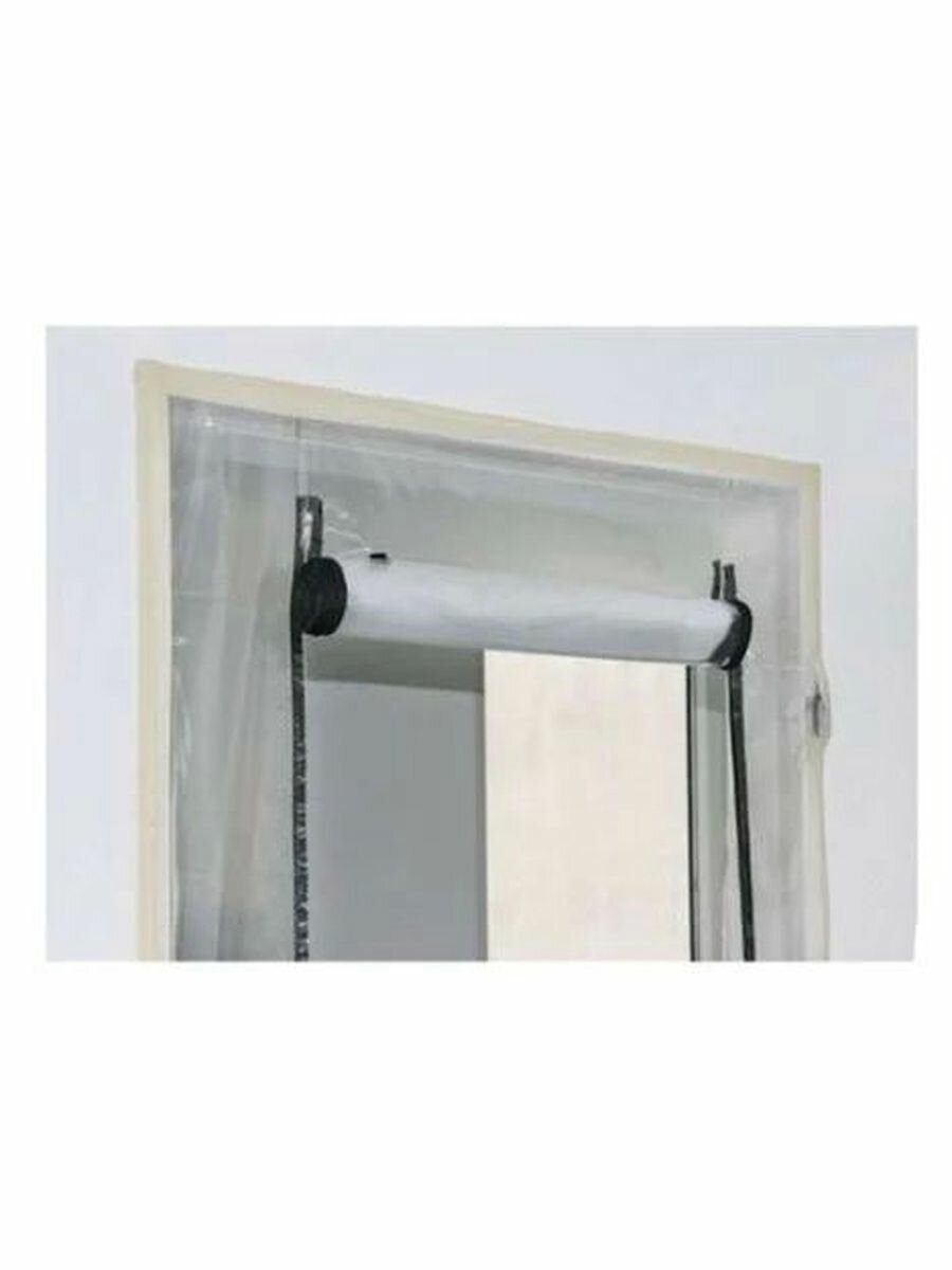 Временная пленочная дверь с U-образным замком 110х210 см STORCH