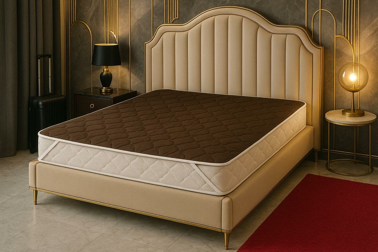 Топпер-наматрасник 100x180 см XMATRAS "Xtop", высота 2см, на 4-х резинках