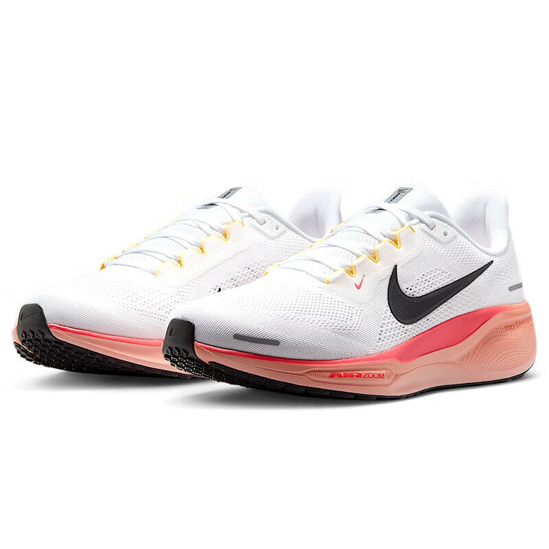 Кроссовки NIKE, размер 40 EU, white/red/black