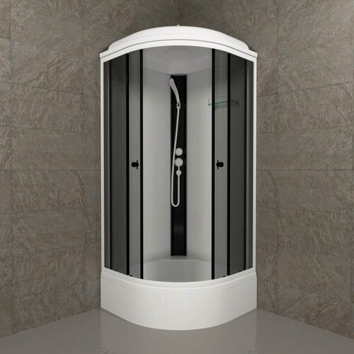 Изображение товара Душевая кабина Triton Грэй-Вайт 90*90 средний поддон