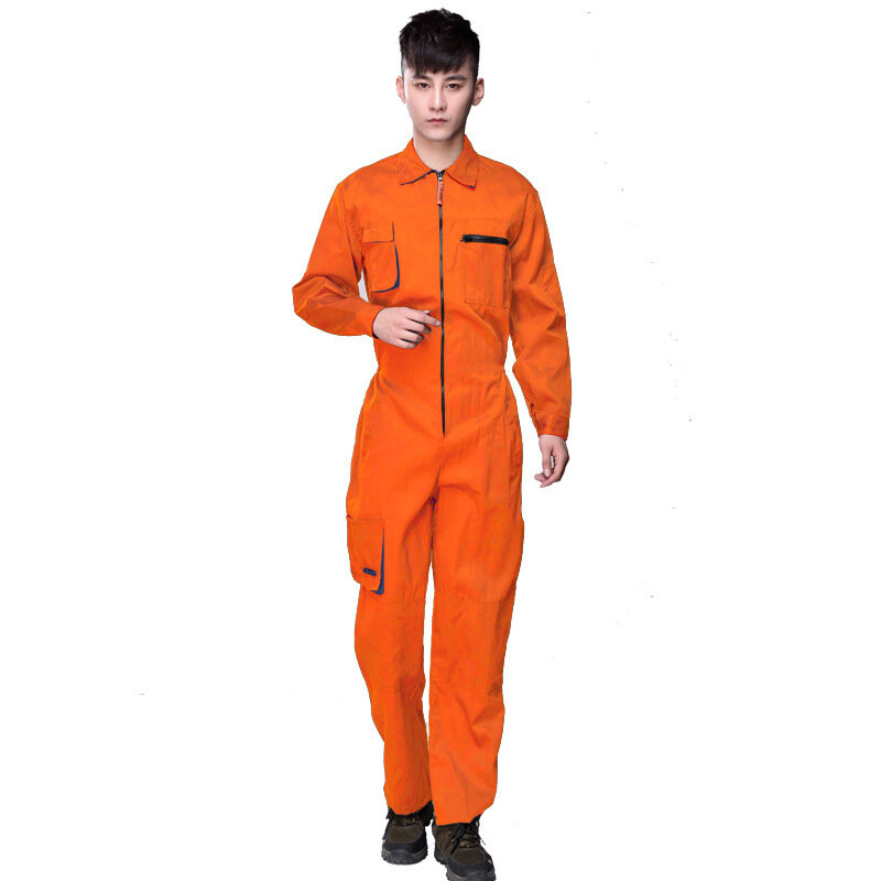 Спецодежда, мужской, оранжевый, размер 195/5XL, для ремонта автомобилей и станков