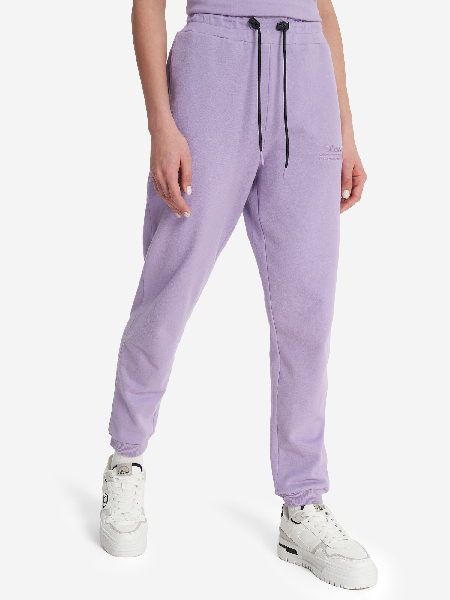 Брюки ellesse, размер L, сиреневый