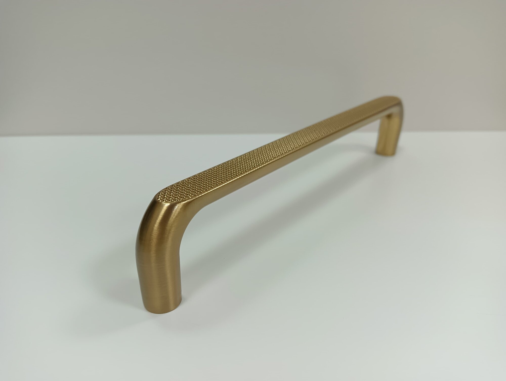 396-160-Champagne Gold Ручка скоба, матовая латунь 160 мм