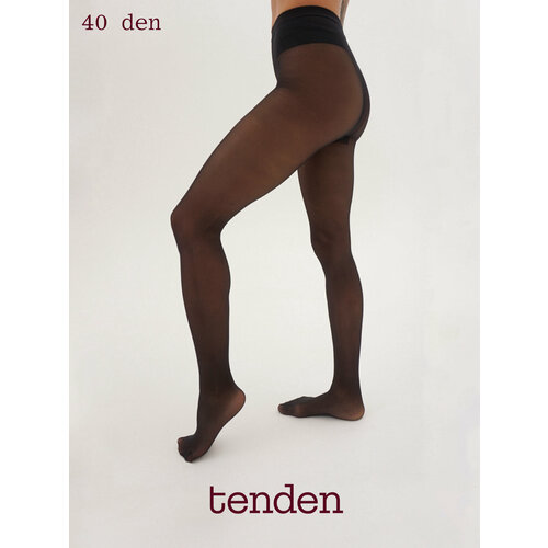 фото Колготки tenden 40 ден, 40 den, размер 2, черный