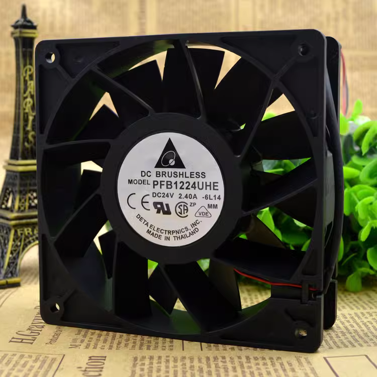 PFB1224UHE 120*38mm 24V 2.40A 12CM большой объем воздуха насильственный инверторный вентилятор