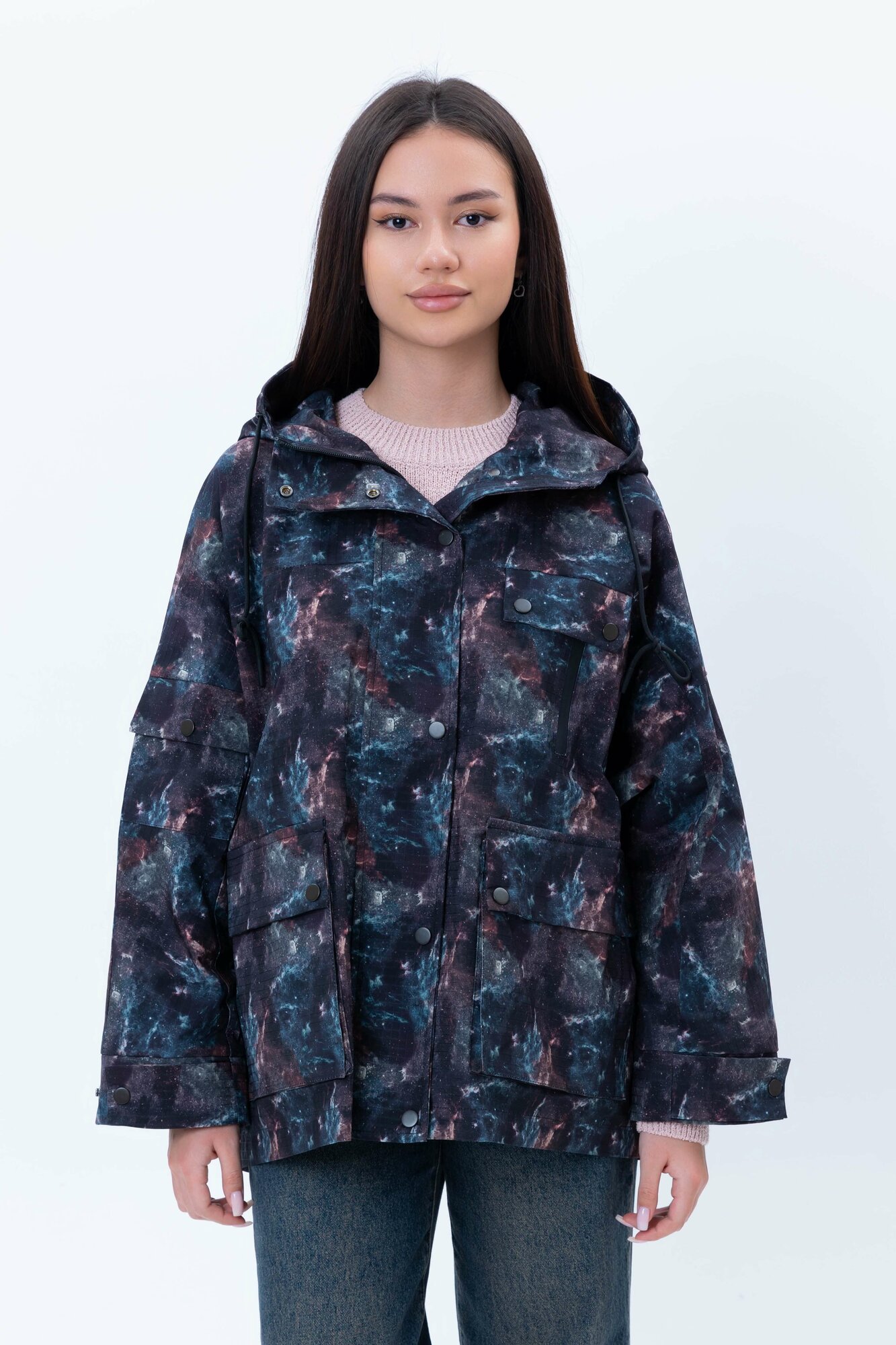 Ветровка TERRA PRO, размер L, black