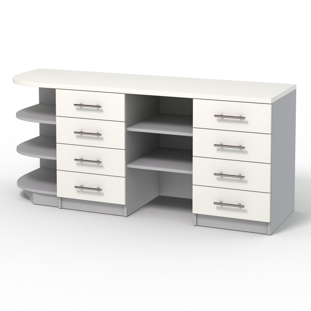 Лаборатория красоты "Роза" №3 Серый + Белый. Производитель товара - компания Westcom.