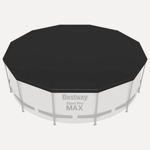 Изображение товара Тент для каркасных бассейнов Bestway, диаметр 366/360 см 58037